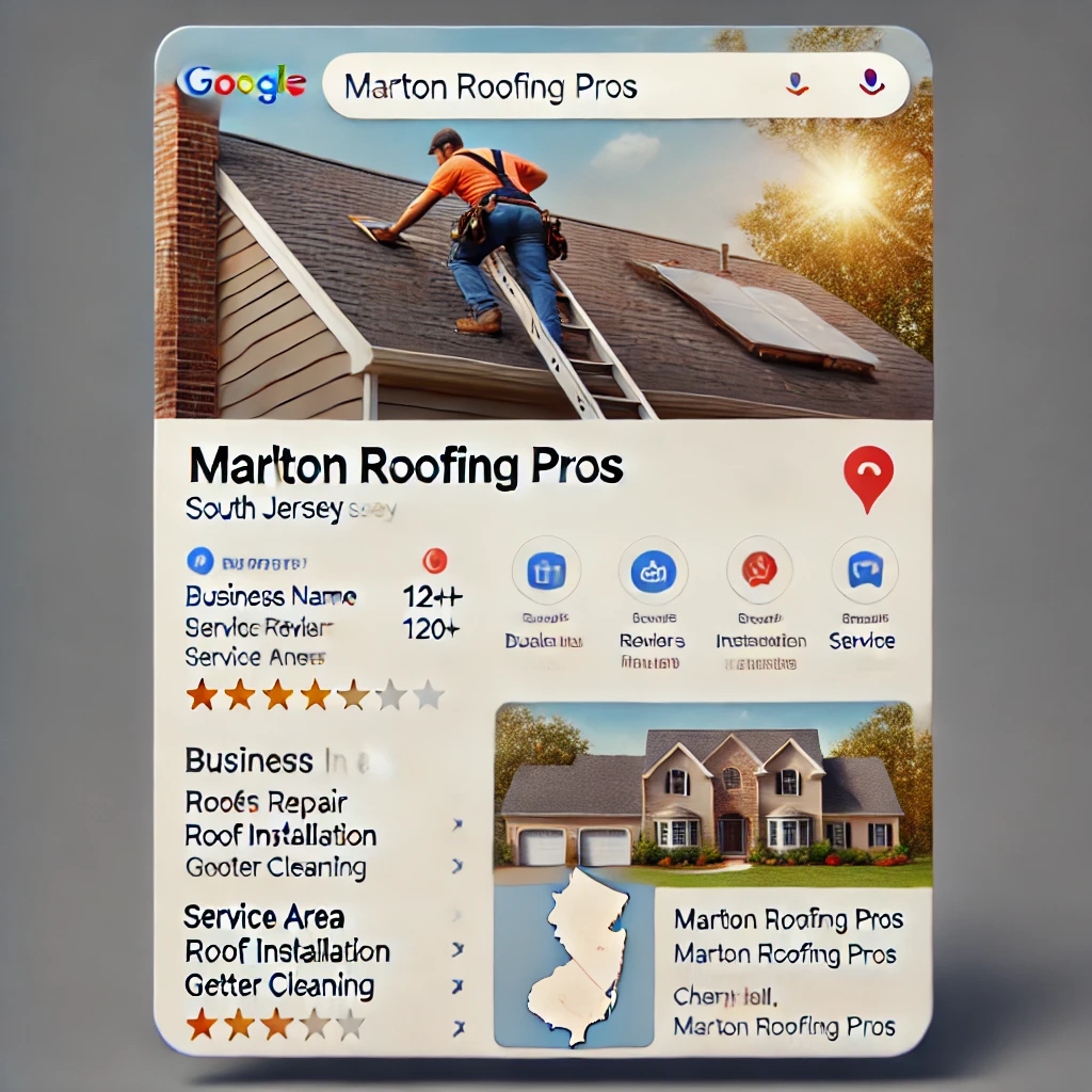 Screenshot of a fully optimized Google Business Profile for a local service provider.