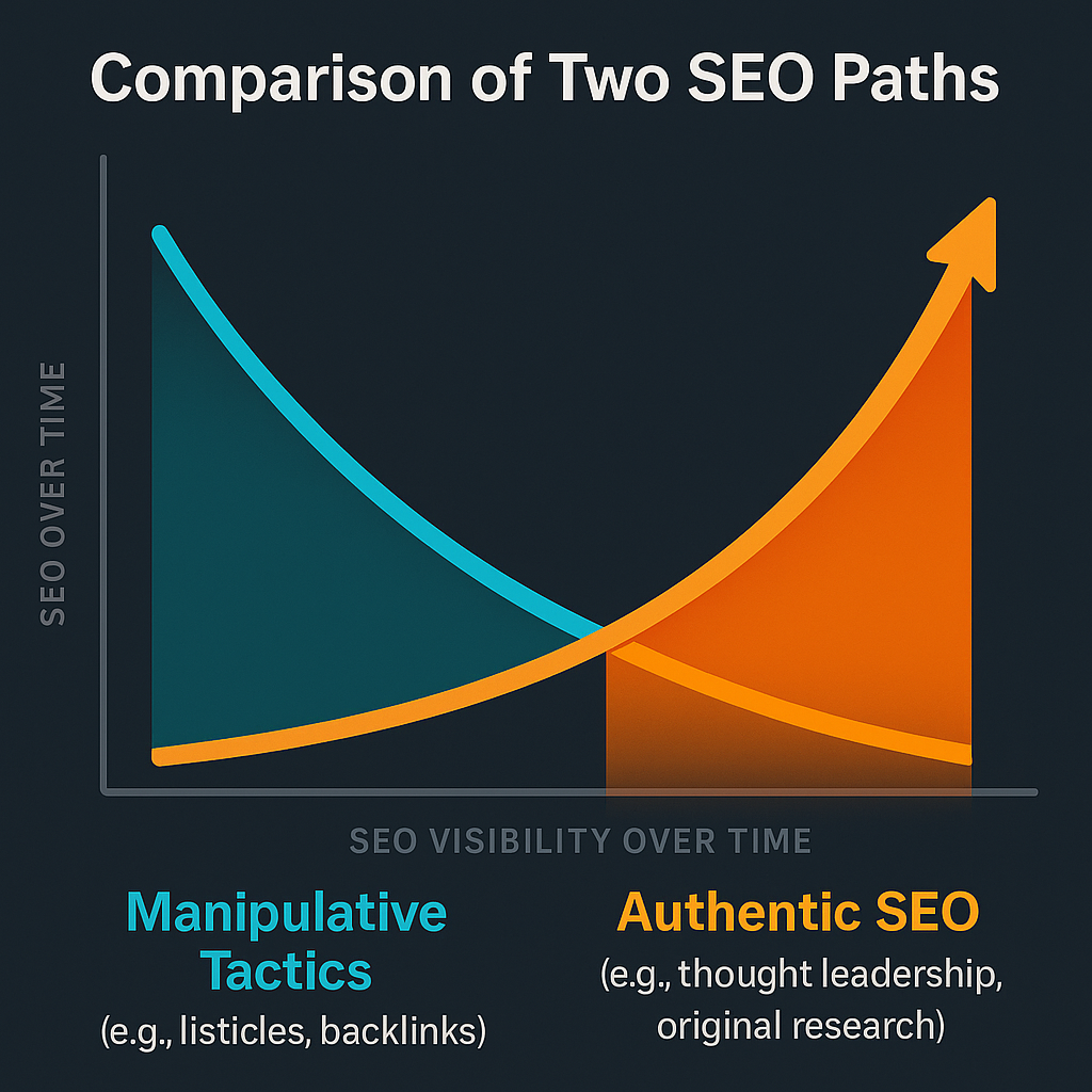 Comparison of Two SEO Paths