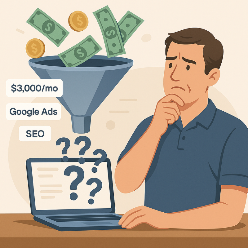 Marketing dollars going in without clear ROI tracking for contractors