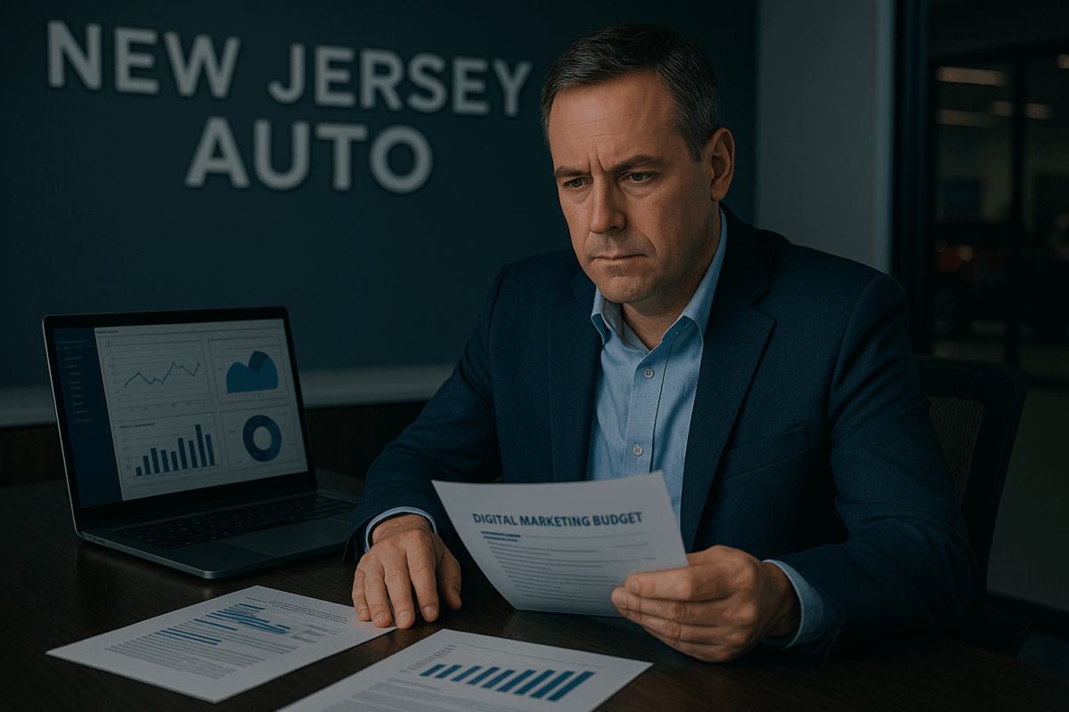 Auto Dealer Marketing Costs in NJ- What to Expect in 2025
