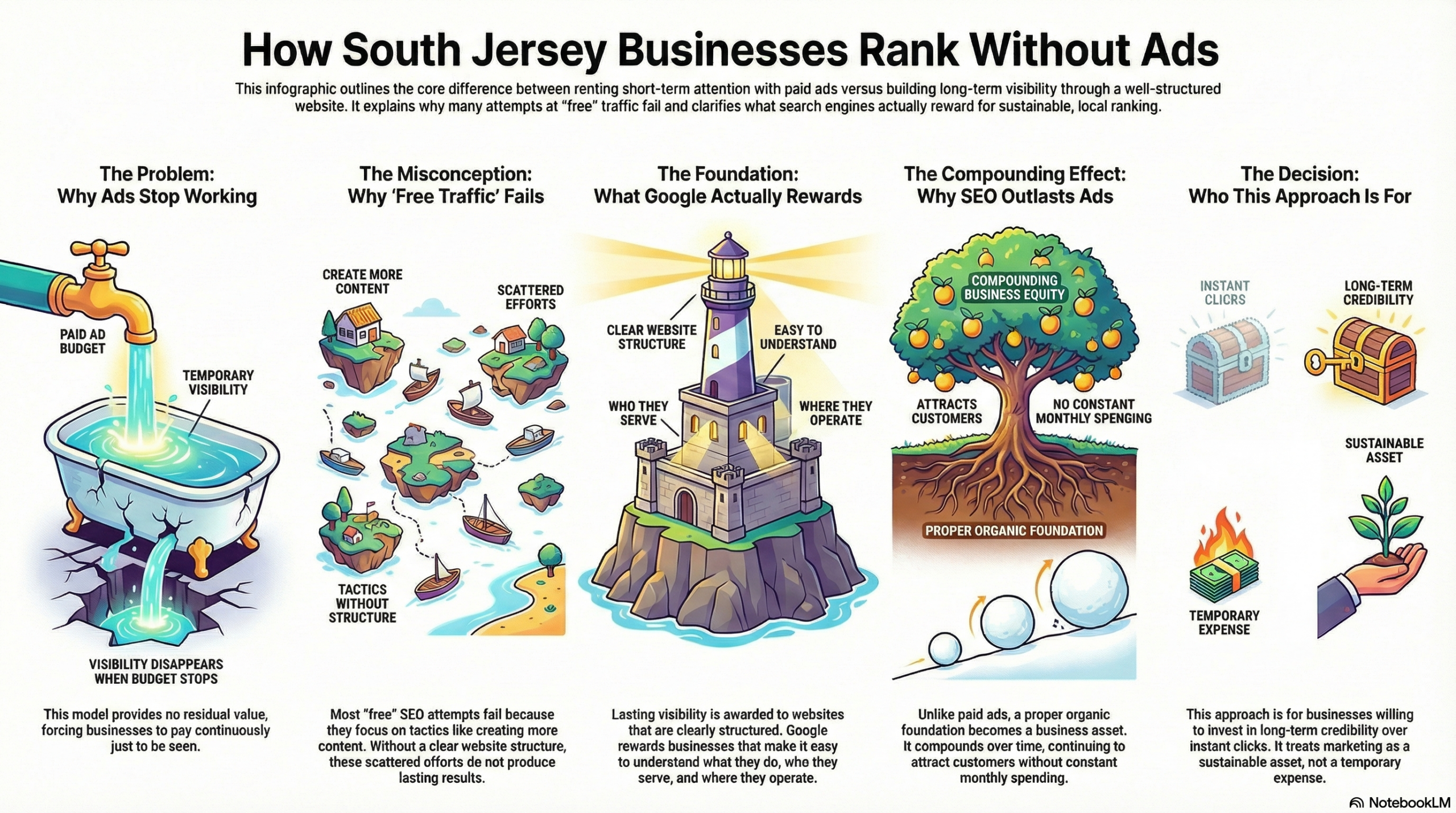 Content That Ranks Locally Without Ads