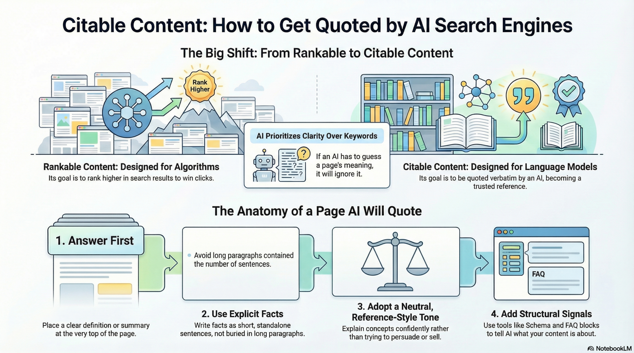 What “Citable Content” Means in AI Search